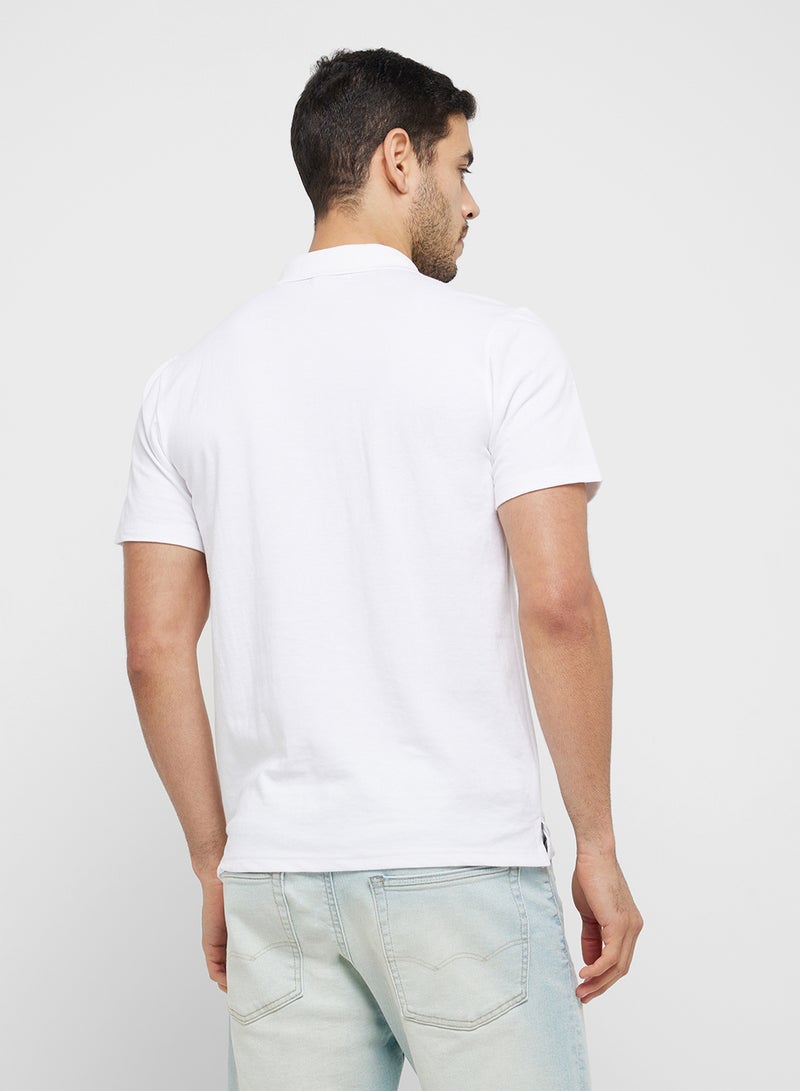 Robert Wood Logo Polo Shirt - Image 2