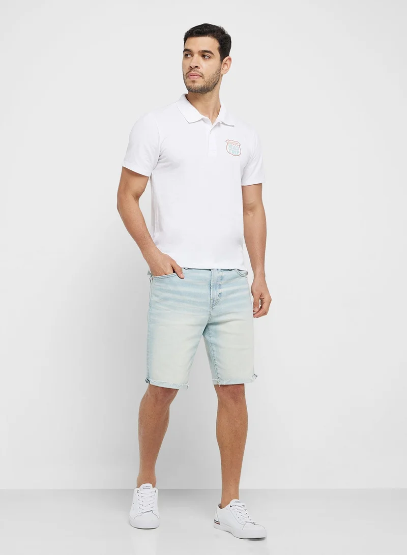 Robert Wood Logo Polo Shirt