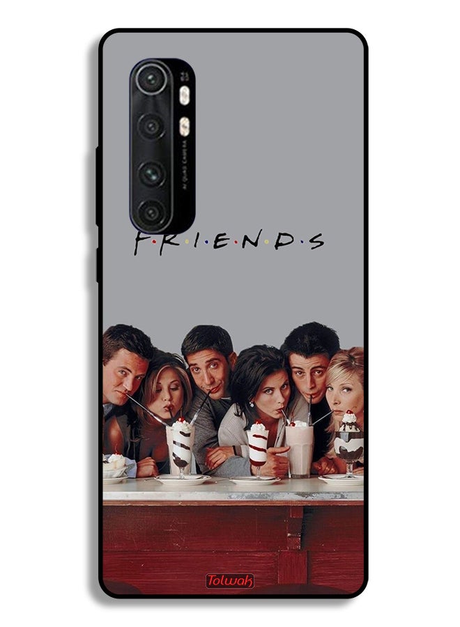 Tolwak Xiaomi Mi Note 10 Lite Protective Case Cover F R I E N D S - Image 2