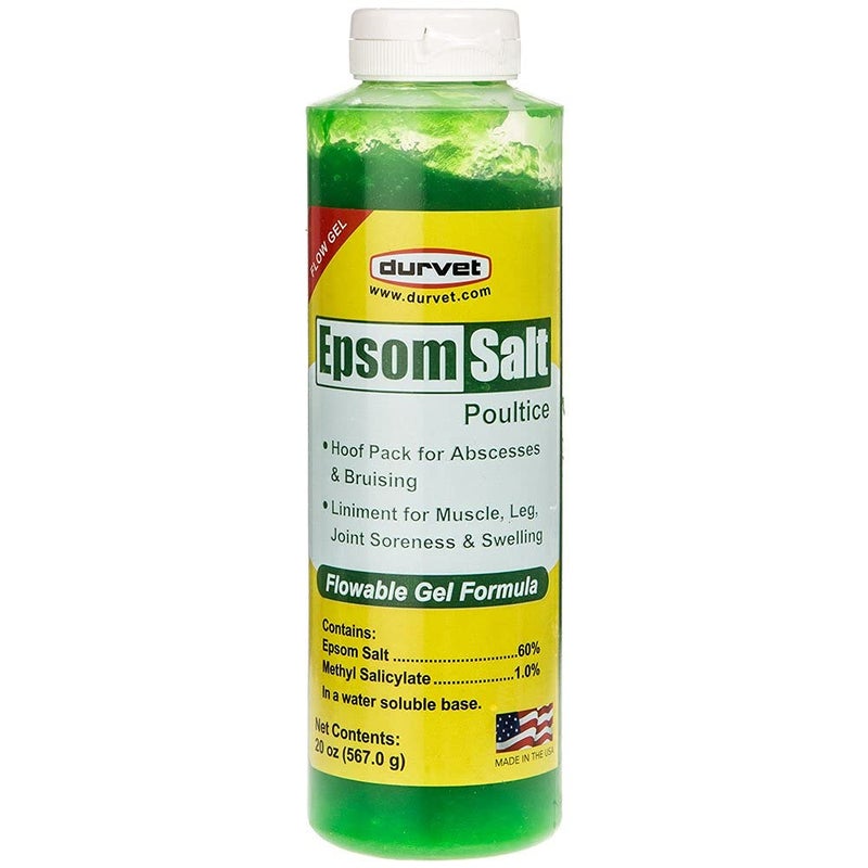 Durvet/Equine 699664 Epsom Salt Poultice Flow Gel, 20 oz - Image 1