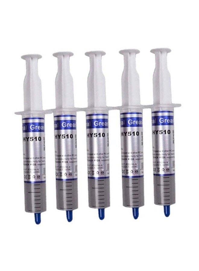 Pack Of 5 Portable thermal grease paste for CPU cooling - Image 1