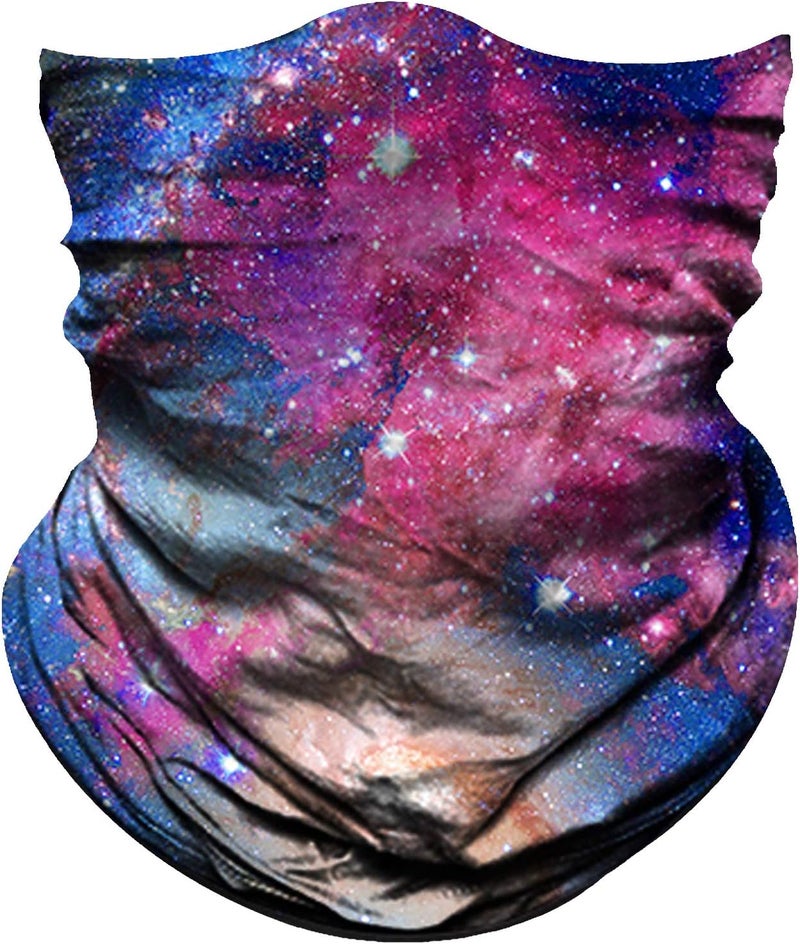 Obacle Seamless Bandana Rave Face Mask Women Men for Dust Wind Sun Protection - Image 1