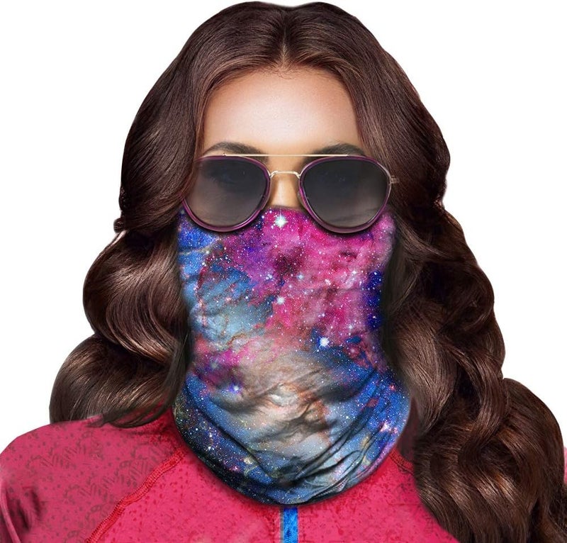 Obacle Seamless Bandana Rave Face Mask Women Men for Dust Wind Sun Protection - Image 2