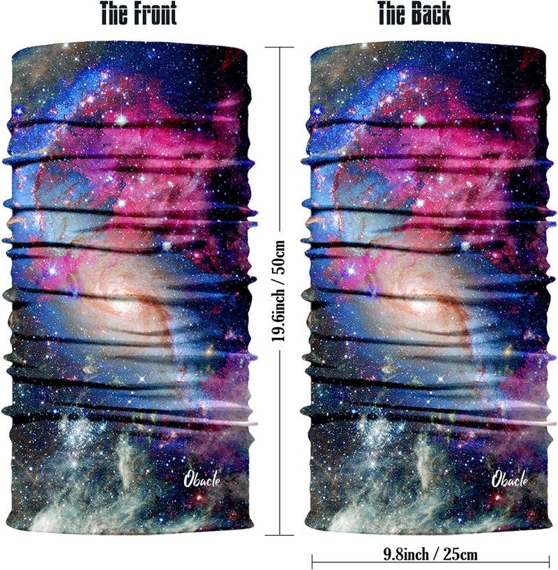 Obacle Seamless Bandana Rave Face Mask Women Men for Dust Wind Sun Protection - Image 3