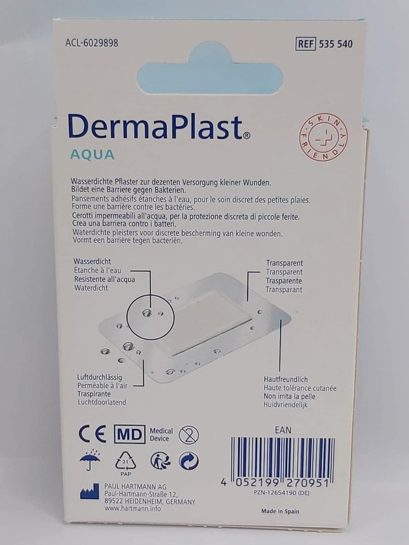 Hartmann DermaPlast Aqua Plaster 20'S - Image 2