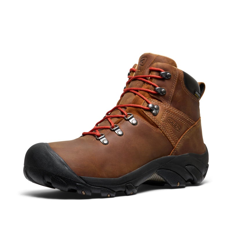 KEEN Mens Pyrenees Mid Height Waterproof Hiking Boots Syrup 14