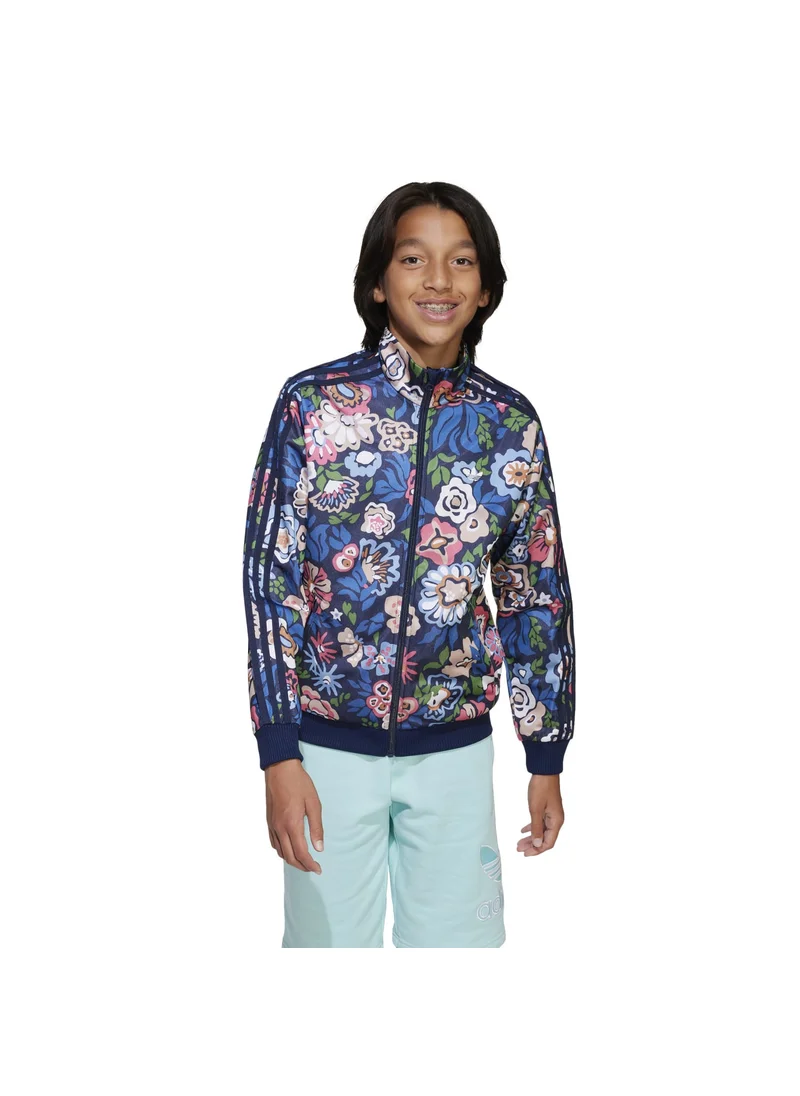 اديداس adidas FIREBIRD TOP Blue Originals Kids TRACK TOPS
