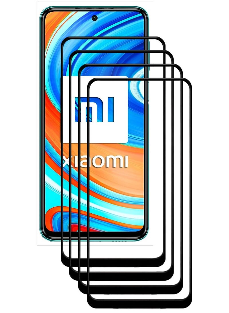 ACLIX 4 Pieces Antistatic ESD Dustproof Premium Quality High Definition Tempered Glass Screen Protector Designed For Xiaomi Redmi Note 9 Pro - Image 1