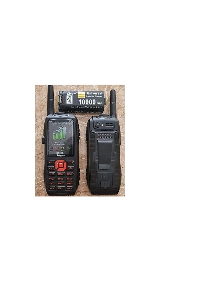 Hope S15 3-SIM Rugged Mobile – 10,000mAh Power Bank Battery, Dual 4G, Strong Torch & Loud Speaker - Image 4