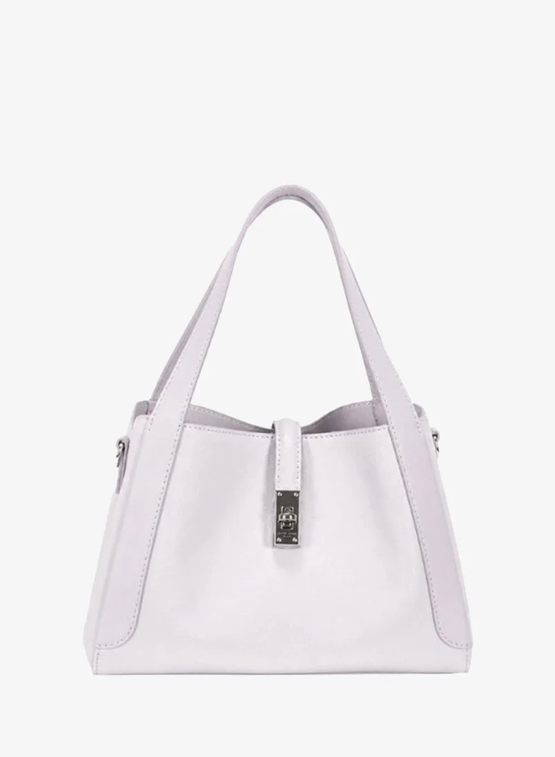 David Jones David Jones UAE Trapeze Handbag in Faux Leather with Adjustable Crossbody Strap CM8431