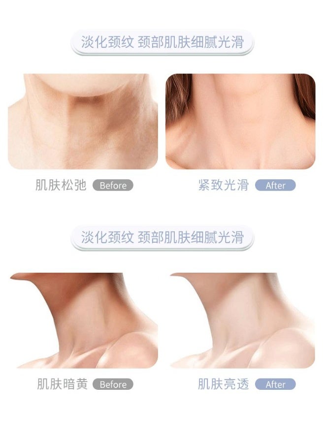 شريط تثبيت قناع الرقبة / شريط تمليس تجاعيد الرقبة / غلاف جيل للعنق - خيار جديد للعناية بالرقبة - Image 5