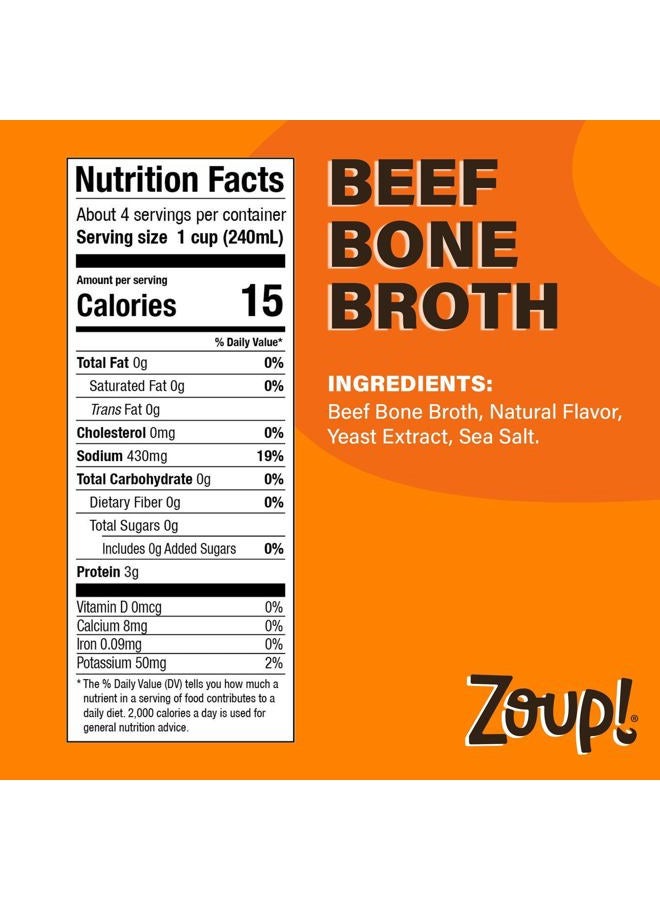 Zoup! Zoup - Good, Really Good Bone Broth Chicken - 31 Fluid Ounce - Image 2