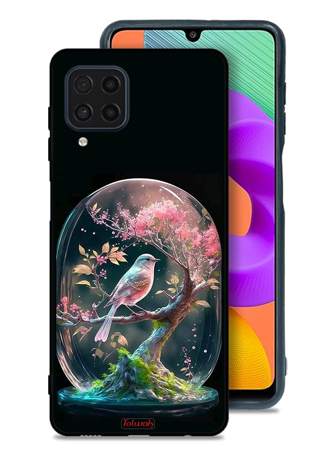 Tolwak Samsung Galaxy F22 Protective Case Cover Bird In Jarr - Image 1