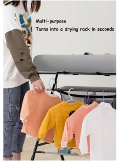 Meiyilan Portable Foldable Baby Changing Table, Mobile Changing Table, Baby Care Mobile, Diaper Organizer, Portable Folding Adjustable Height Changing Table  - Image 3