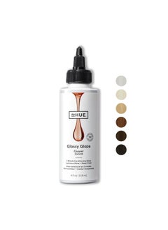 dpHUE dpHUE Glossy Glaze Copper  4 fl oz  InShower Conditioning Glaze for Luminous Shine  Sheer Color  Paraben SLS  SLES Sulfate Free  Leaping Bunny Certified 