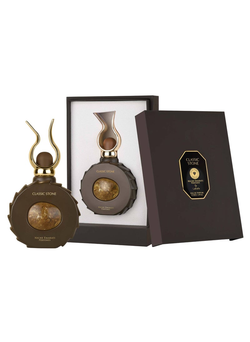لطافة عطر كلاسِك ستون من نيتشي إماراتي - 100 مل للرجال والنساء – مزيج فريد من التوابل الفاخرة والزهور الخلابة والأخشاب العميقة  - Image 2