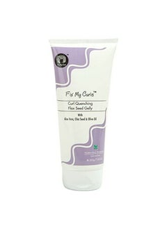 Fix My Curls Curl Quenching Flaxseed Gelly For Styling Curly And Wavy Hair Cruelty Free N Frizz Control Hard Hold & High Definition Hair Gel (200 Gm)  - Image 1