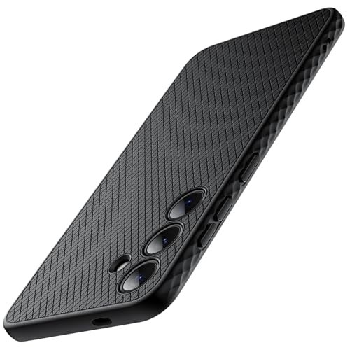 JETech Grip Case for Samsung Galaxy S24, Soft TPU Slim Fit Protective Phone Cover with Camera Lens Full Protection, Shockproof (Black) - Image 1