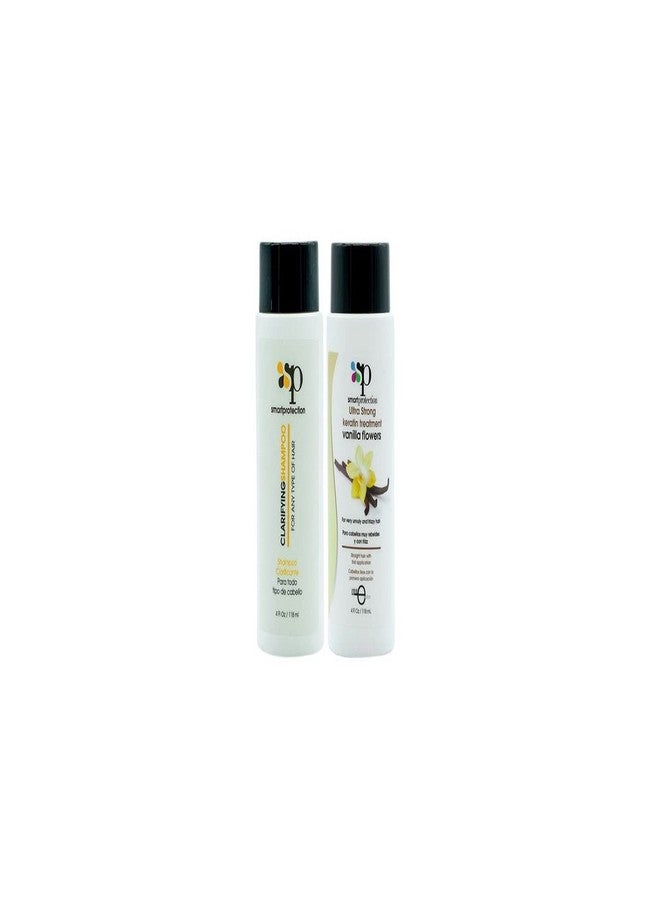 Kef Smart Protection Vanilla Ultra Strong Keratin Treatment with Clarifying Shampoo 4oz - Image 3