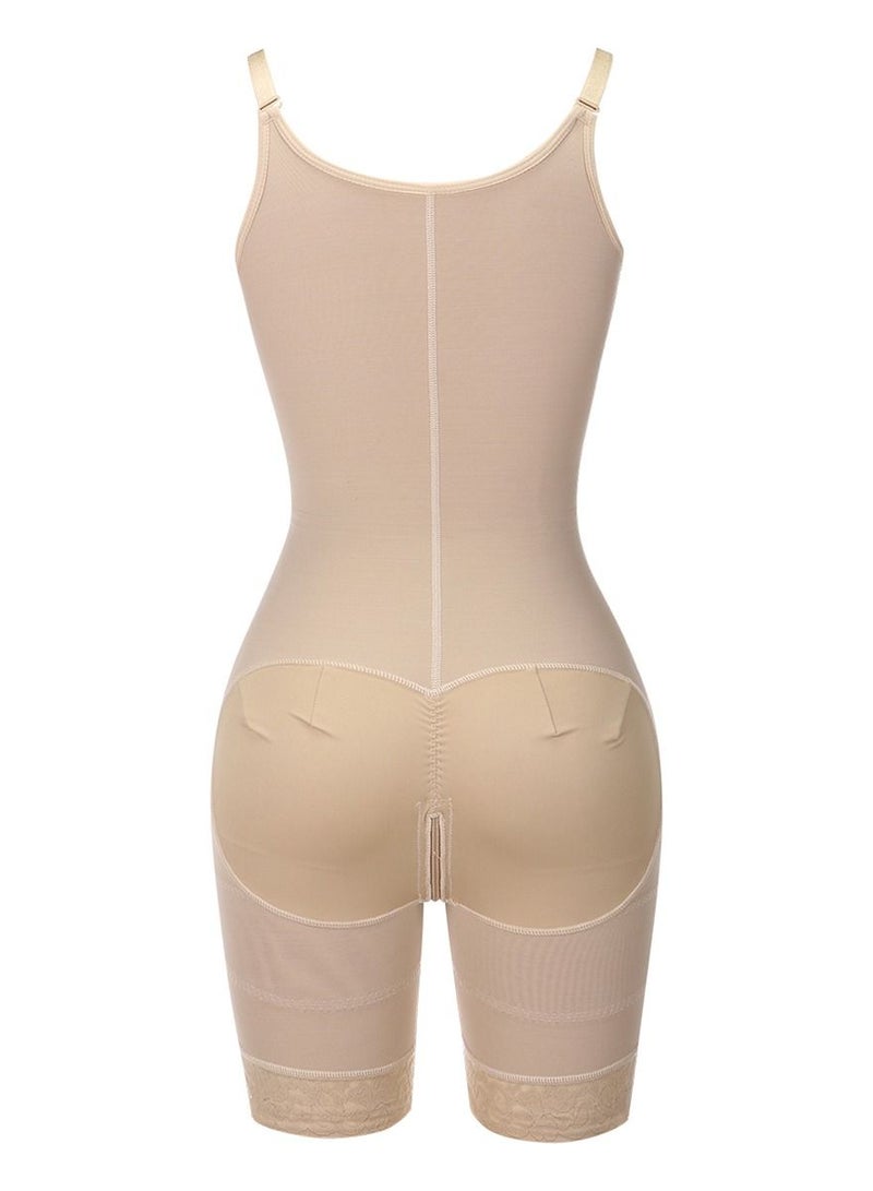 Tummy Waist Slimming Corset Body Shaper Beige  - Image 5