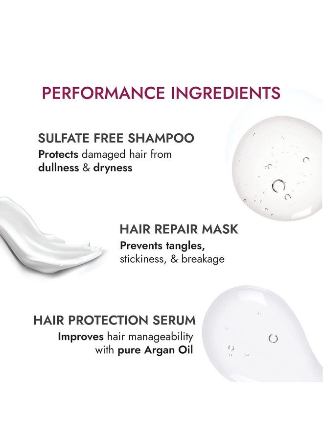 iluvia Professional Maintenance System- Iluvia Sulphate Free Shampoo (200 Ml) & Iluvia Hair Repair Mask (200G) & Iluvia Hair Protection Serum (50Ml) - Image 3