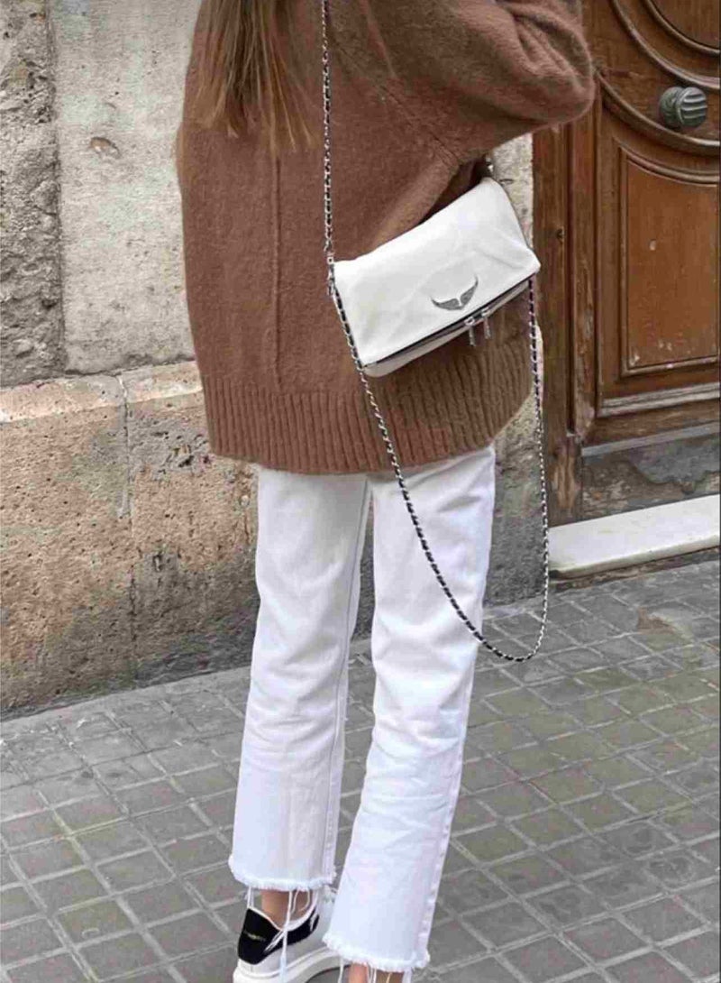 ZADIG & VOLTAIRE Folding Zipper Wing Bag - Image 3