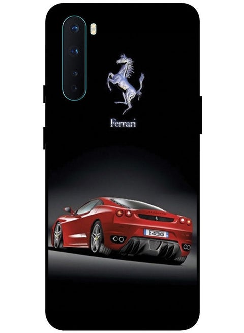 Protective Case Cover For OnePlus Nord Smart Series Printed Protective Case Cover for OnePlus Nord Ferrari Car
