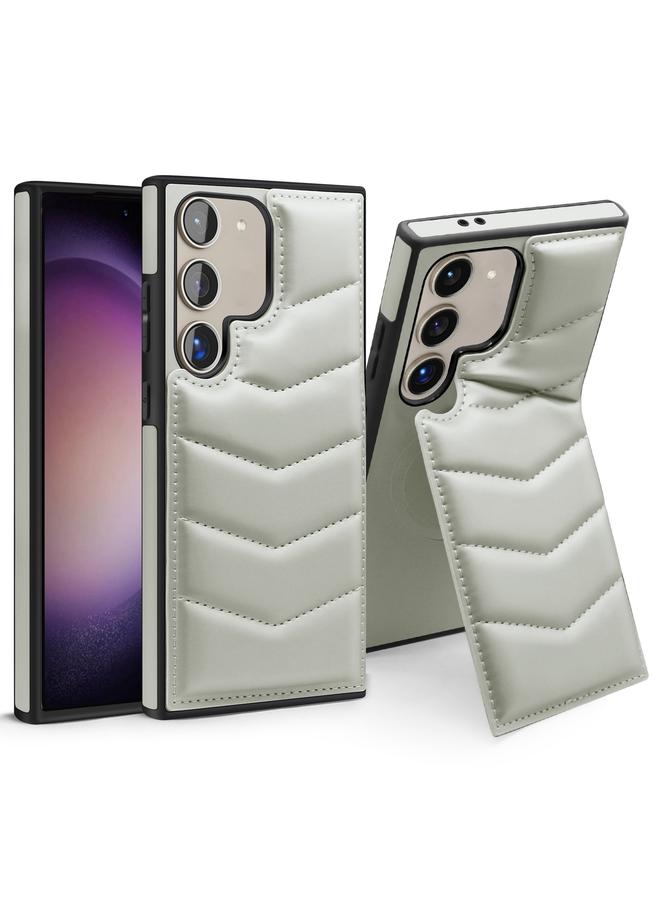 اس-توب جراب لهاتف Samsung Galaxy S23 5G مزود بغطاء للرأس وحقيبة بطاقات وحافظة هاتف MagSafe - Image 1