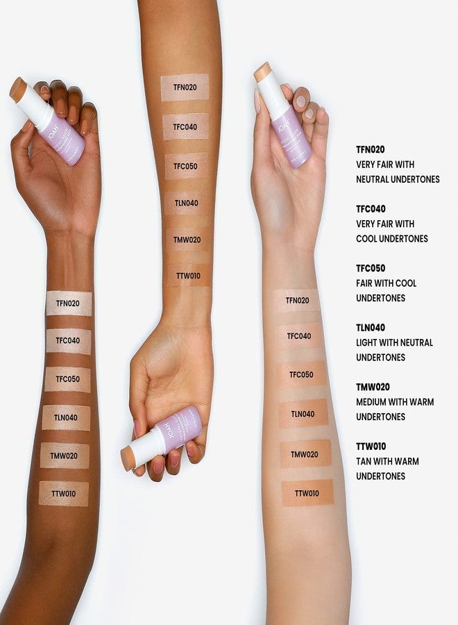 JOAH Crystal Glow Tinted Luminizer Stick, Multitasking Korean Makeup Highlighter and Bronzer Stick, Customizable Formula for a Natural Glow, Peptide Infused, Medium with Warm Undertones - Image 4