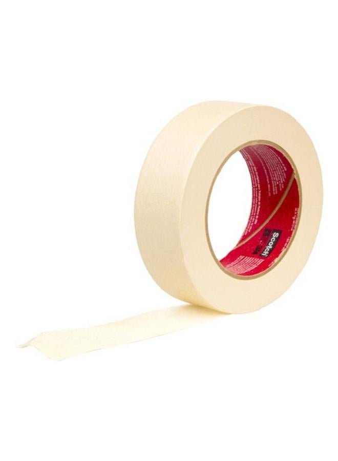 Scotch  Super Adhesion Heavy Duty Durable Masking Tape Beige 1.88inch x 60.1yd - Image 3