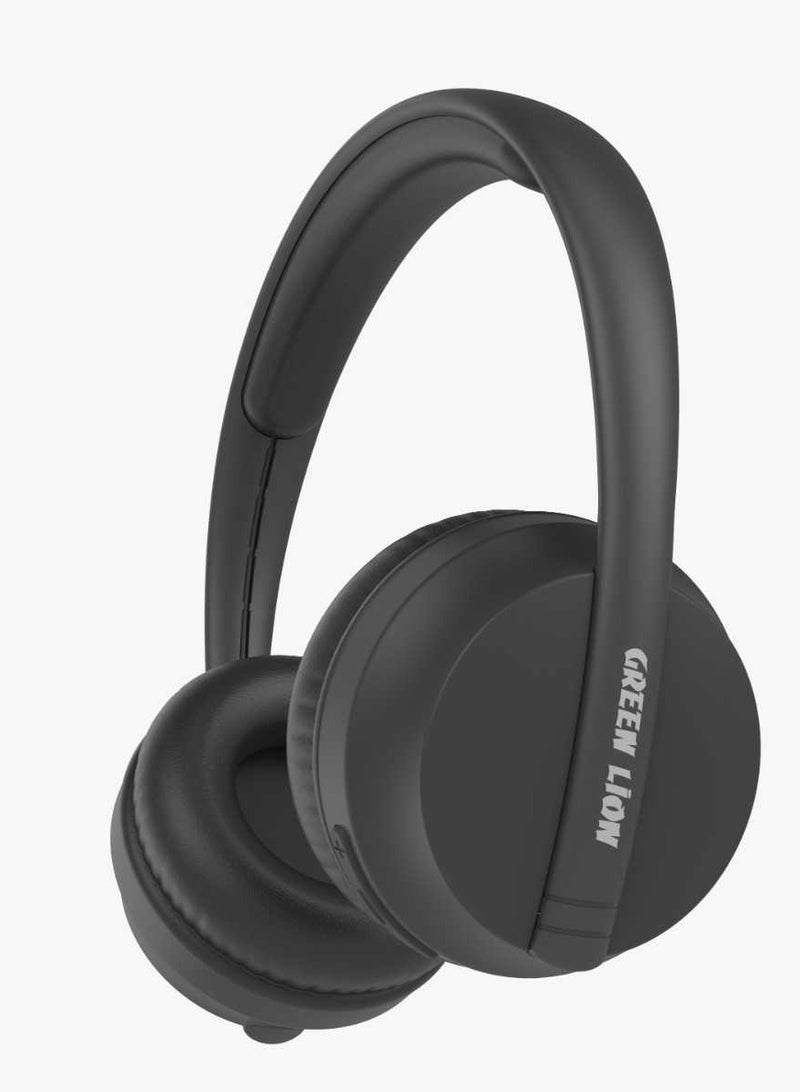 GREEN LION Stamford Wireless Bluetooth Headphone with ANC / 20Hrs Play Time- Black - Image 1