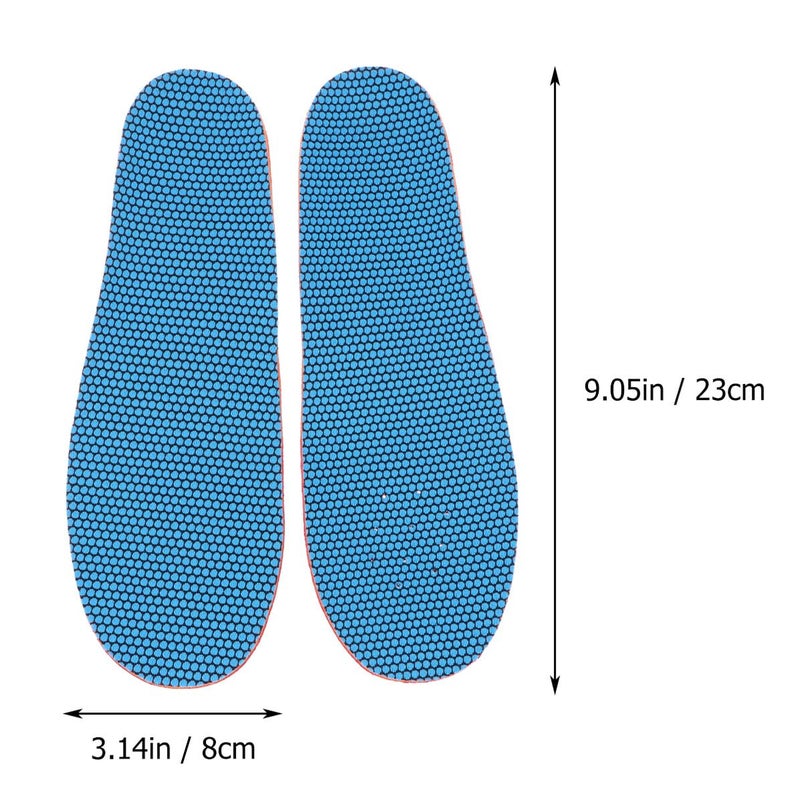Toe Correcting Insoles Breathable Non Slip Sports Shoe Pads For Boys Pressure Relief Cushions - Image 3