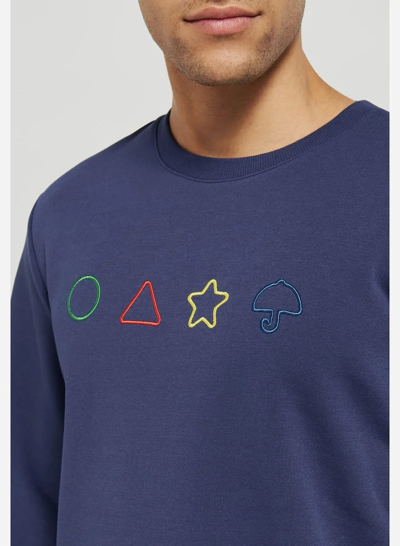 SP Characters Printed Sweatshirt