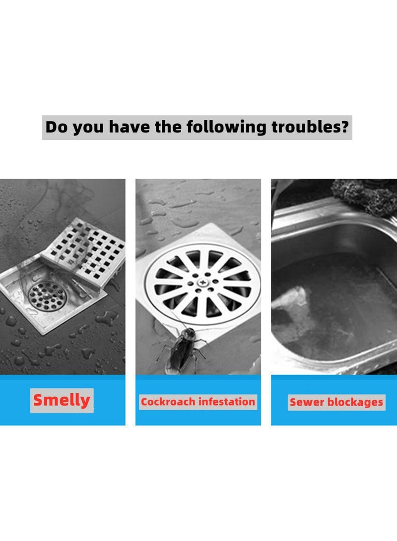 Bathtub Drain Cover Tub Stopper-Cute Silicone Floor Drain Cover for Bathroom, Bath Tub Drain Plug for Shower Floor, Kitchen Sink Drain Stoppers - Image 3
