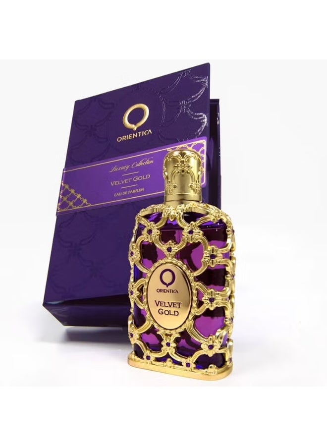 اورينتيكا أوريينتيكا لوكسري كوليكشن فيلفيت جولد – ماء عطر (أو دو بارفان) 80 مل (2.7 أونصة) – عطر فاخر طويل الثبات للجنسين - Image 4