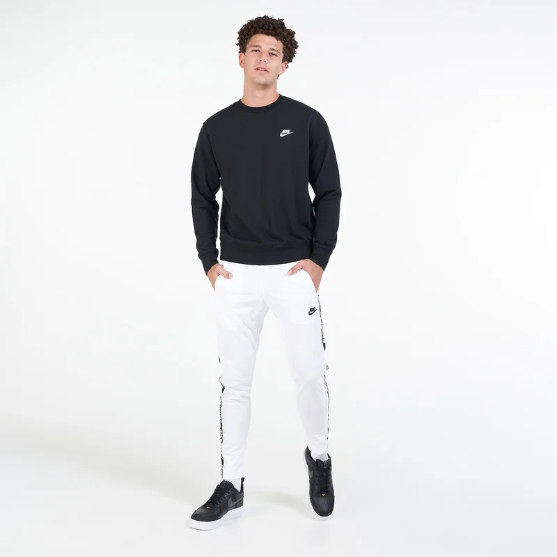 Nike Black Men's Sportswear Club French Terry Sweatshirt for Men | Best Price UAE