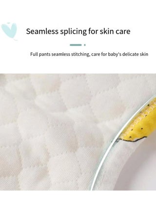 4 جهاز كمبيوتر شخصى حجم م سراويل تدريب على استخدام النونية، ملابس داخلية جيدة التهوية، ملابس داخلية لتدريب الاطفال الصغار من عمر 0-3 سنوات للأولاد والبنات، سراويل تدريب قطنية قوية الامتصاص - view 3