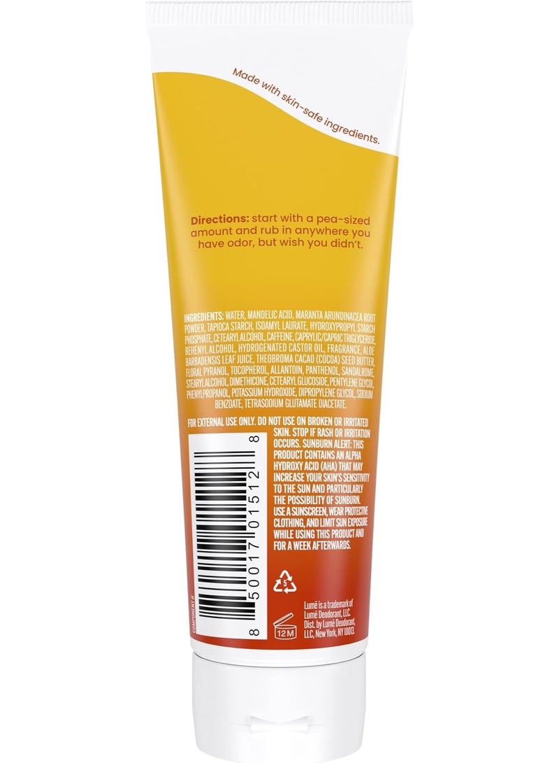 لومي مزيل عرق للجسم بالكامل من Lume كريم غير مرئي في عبوة أنبوبية بتركيبة لطيفة للتحكم اليومي وطويل المدى في الروائح - Image 2