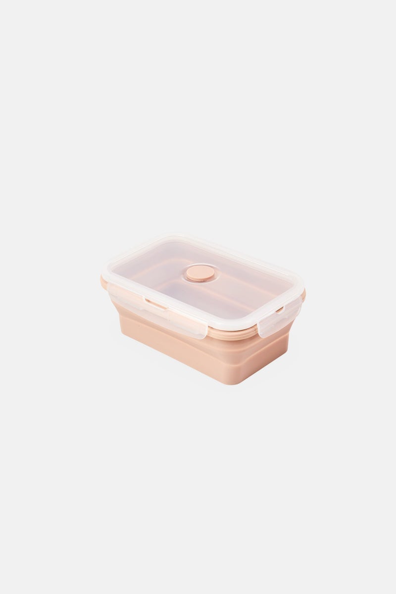 Muy Mucho Foldable Food Container, Nude  - Image 1