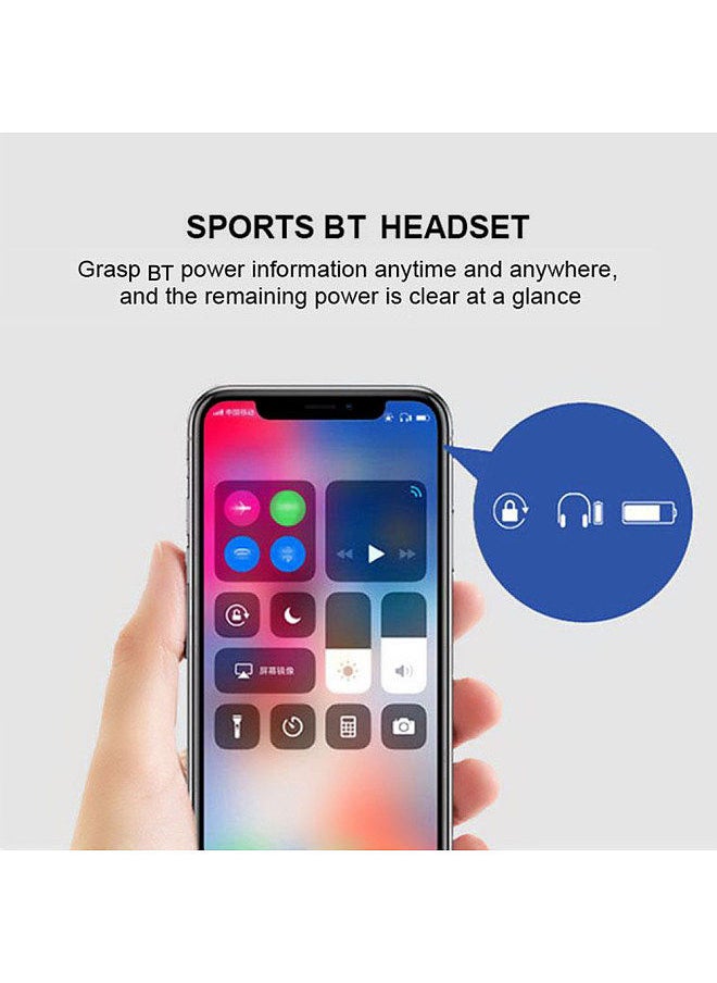 Lenovo Group Limited Lenovo QE03 Wireless Earphones BT5.0 Magnetic Neckband Earbuds w/Mic/8-Hour Playtime/IPX5 Waterproof/HIFI Stereo Sports Headphones for Gym Running Compatible with iOS/Android/Windows Red  - Image 2