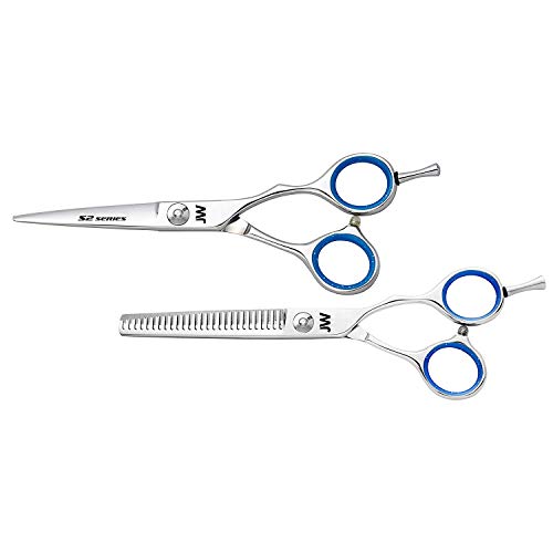 JW Shears S2 Series Shear & Thinner Combo - FREE Case Included (5.5") - Image 1