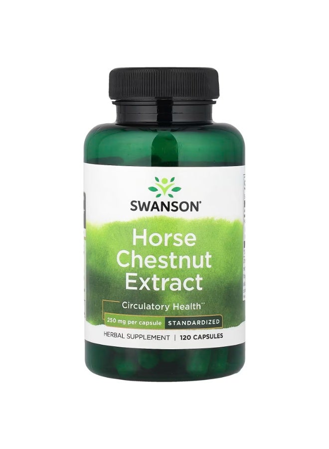 Horse Chestnut Extract, 250 mg, 120 Capsules