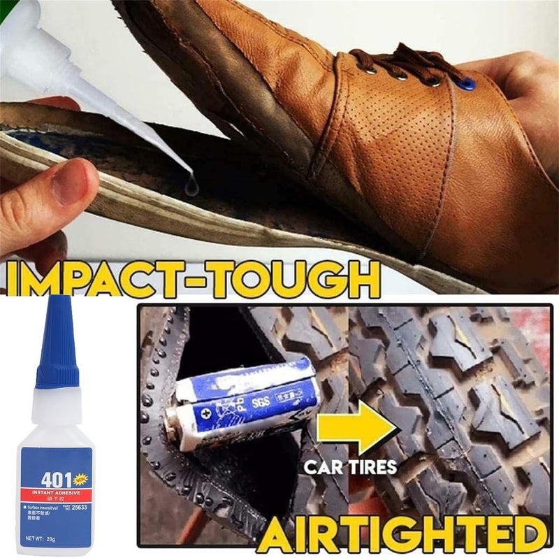 KASTWAVE Welding Super Glue, Super Glue For Metal And Stainless Steel, Instant Bond, Quick Dry, For Wood, Metal, Plastic, Crafts, Ceramic, And Toy Repairs (2 Pcs) - Image 5