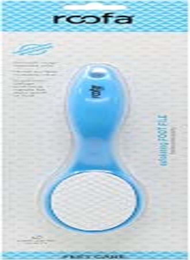 Roofa Spain Exfoliating Foot File - Sky Blue -022FC