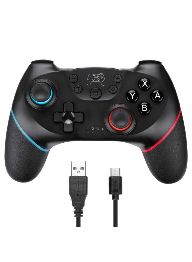 General Wireless Bluetooth handle PRO with vibration 6-axis somatosensory wireless game console handle  - Image 1