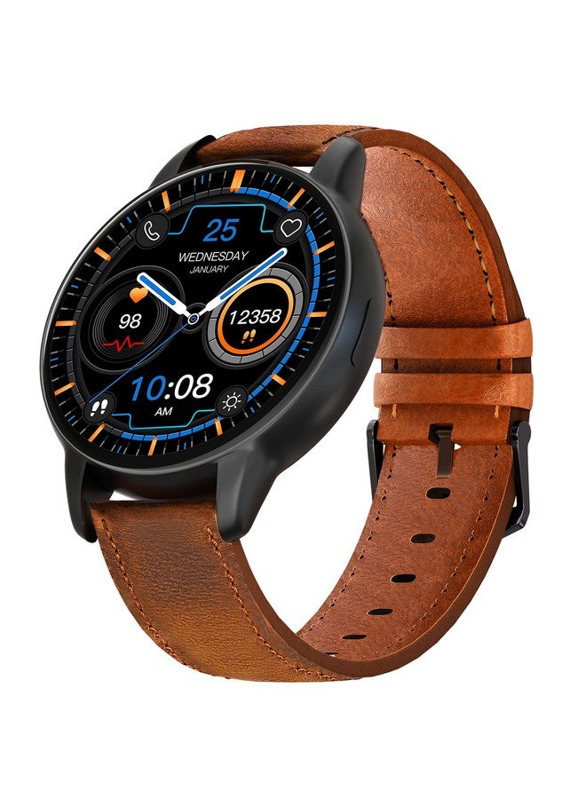 VIBEZ Vibez by Lifelong Emerald Men Smartwatch with Bluetooth Calling|Multiple Straps (VBSWM189, 1 Year Manufacturer Warranty, Black)  - Image 1