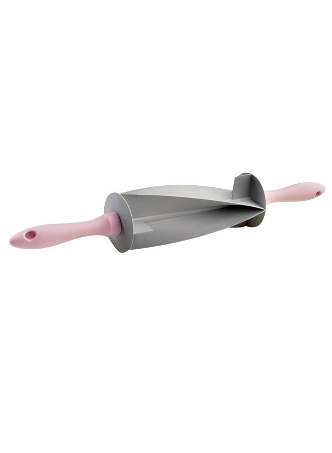 Croissant Cutter Roller Grey/Pink