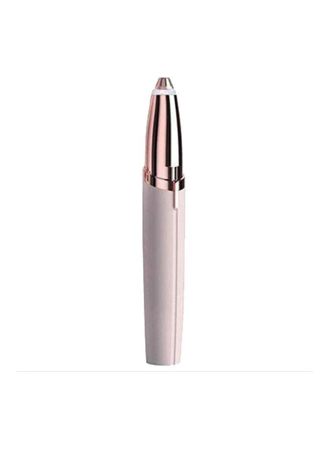 NIBEMINENT Electric Eyebrow Hair Remover Light Pink