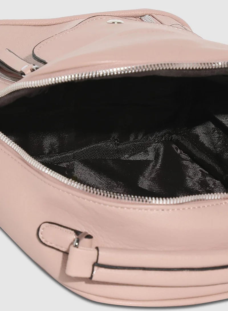 Haute Sauce Everyday Essentials Mini Backpack - Light Pink