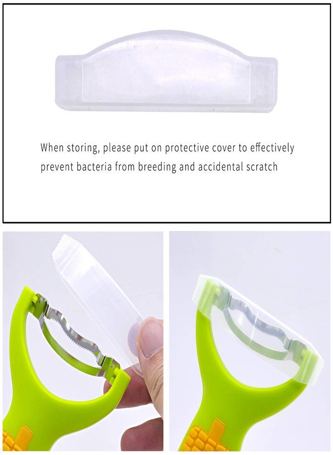 EDOBLUE Corn Zipper 6" - Lovely Shape Ergonomic Kitchen Tool Corn Planer Cutter Cob Peeler Corn Stripper Kernel Cutter - Image 5